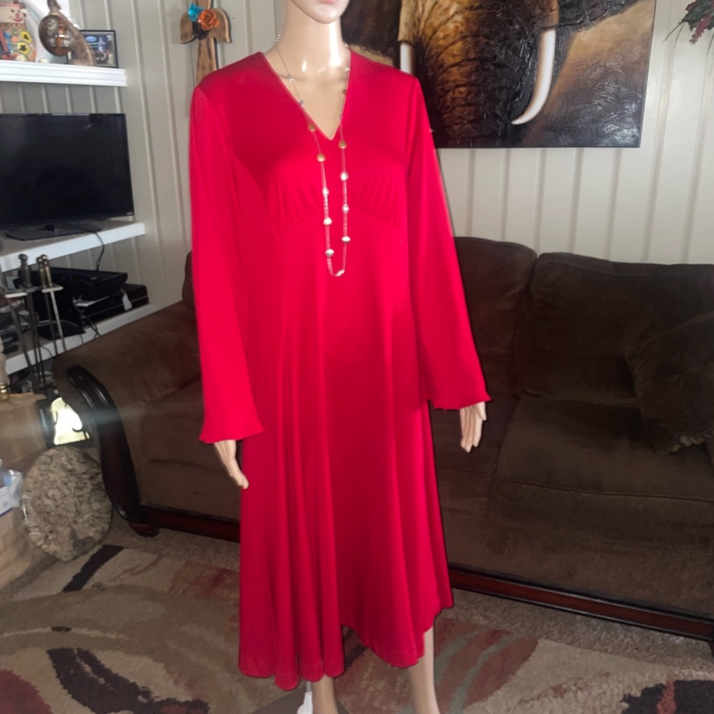Edith Flagg (Vtg) Size X-Large Boho Dress